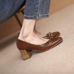 Handcrafted Genuine Leather Women’s Shoes: Luxury, Elegance & Quality(Egupai888274)