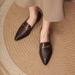 Exquisite Handcrafted Leather Women's Shoes - Luxurious Elegance(Egupai888177)