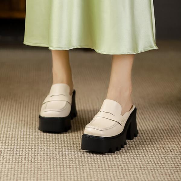 Luxurious Handcrafted Leather Women's Shoes: Elegance in Every Stitch(Egupai888G295)