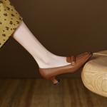 Handcrafted Genuine Leather Women's Shoes: Luxury Elegance in Every Stitch(Egupai888376)