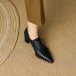 Handcrafted Genuine Leather Women's Shoes - Elegance Redefined(Egupai888349)