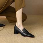 Elegant Handcrafted Leather Women’s Shoes – Luxury Craftsmanship(Egupai888350)