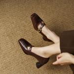 Exquisite Handmade Leather Women's Shoes: Luxury & Elegance(Egupai888384)