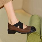 Handcrafted Leather Elegance: Luxurious Women's Shoes(Egupai888346)