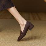 Luxurious Handcrafted Leather Women's Shoes: Elegance Redefined(Egupai888385)