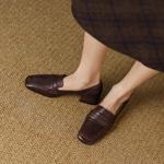 Luxurious Handcrafted Leather Women's Shoes: Elegance Redefined(Egupai888385)