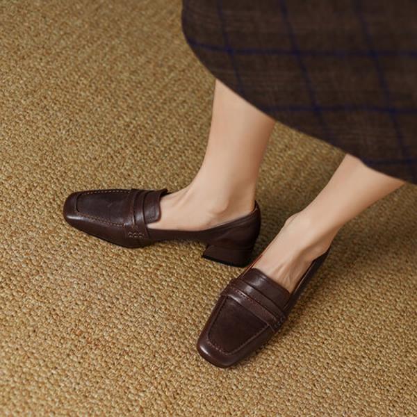 Luxurious Handcrafted Leather Women's Shoes: Elegance Redefined(Egupai888385)