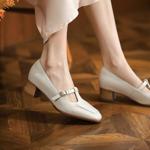 Luxurious Handcrafted Leather Women's Shoes(Egupai888316)
