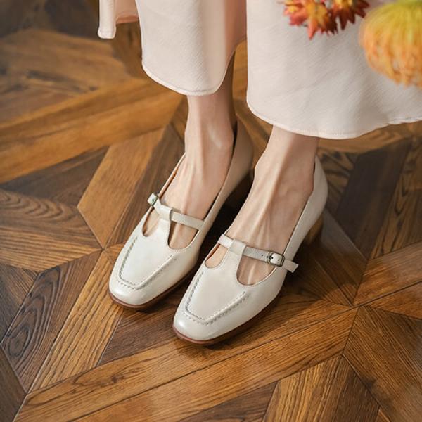 Luxurious Handcrafted Leather Women's Shoes(Egupai888316)