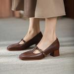 Luxurious Handcrafted Leather Women's Shoes(Egupai888316)