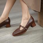 Luxurious Handcrafted Leather Women's Shoes(Egupai888316)