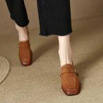 Handcrafted Genuine Leather Women's Shoes: Elegance, Luxury & Quality Craftsmanship(Egupai888425)