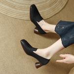 Handcrafted Luxury Genuine Leather Women's Shoes(Egupai888426)