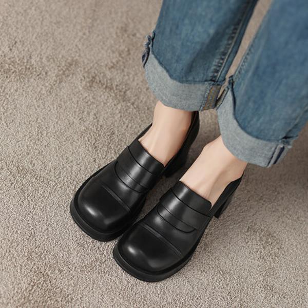 Handcrafted Luxury Leather Women's Shoes - Elegant Quality(Egupai8882302)