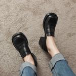 Handcrafted Luxury Leather Women's Shoes - Elegant Quality(Egupai8882302)