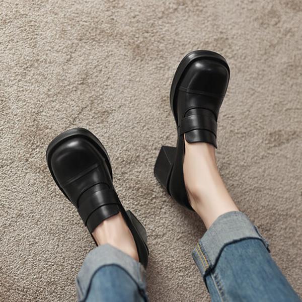 Handcrafted Luxury Leather Women's Shoes - Elegant Quality(Egupai8882302)