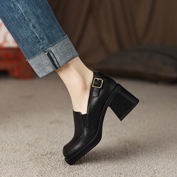 Handcrafted Premium Leather Womens Shoes - Elegance Redefined(Egupai8882303)