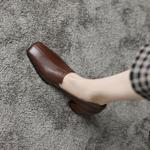 Handcrafted Luxury Leather Women's Shoes - Elegance Redefined(Egupai8882319)