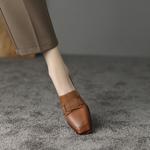 Handcrafted Luxury Leather Women's Shoes: Exquisite Elegance(Egupai8882321)