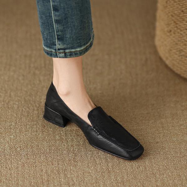 Handmade Leather Women’s Shoes: Elegant Luxury Craftsmanship(Egupai8882336)