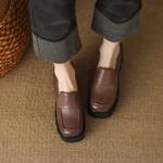 Exquisite Handcrafted Leather Shoes for Elegant Women(Egupai8882358)