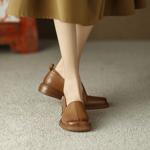 Luxury Handcrafted Leather Women's Shoes with Exquisite Craftsmanship(Egupai8882348)