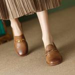 Handcrafted Luxurious Leather Women’s Shoes: Elegance Redefined(Egupai8882364)