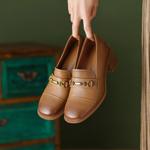 Handcrafted Luxurious Leather Women’s Shoes: Elegance Redefined(Egupai8882364)