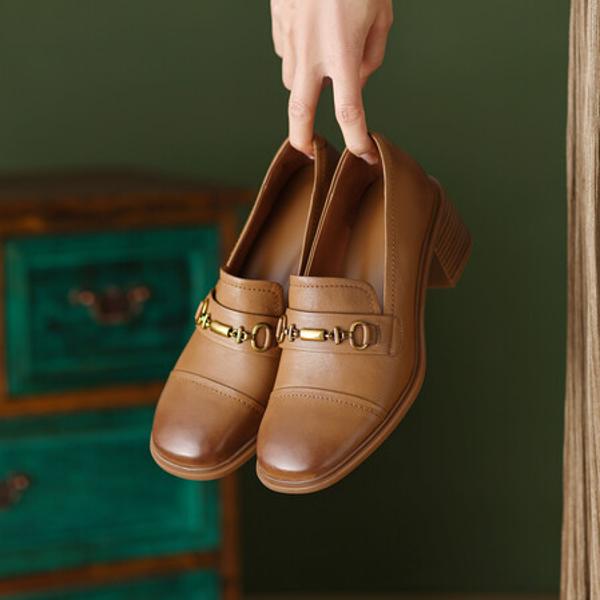 Handcrafted Luxurious Leather Women’s Shoes: Elegance Redefined(Egupai8882364)