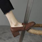 Handcrafted Luxury Genuine Leather Women's Shoes for Elegant Style(Egupai8882314)