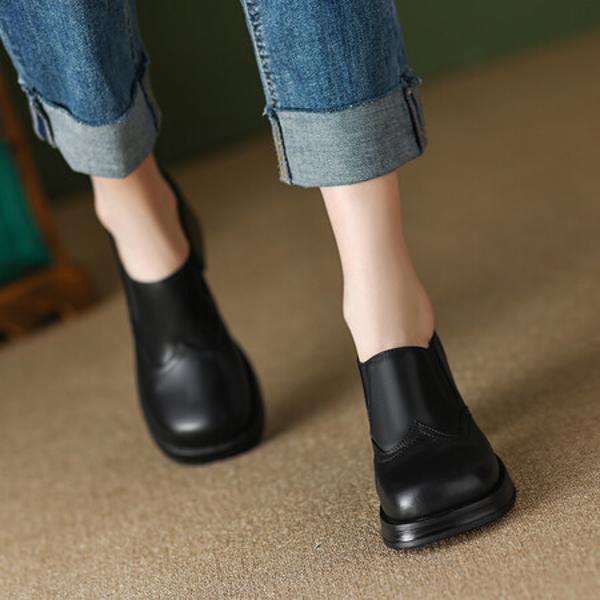 Handcrafted Leather Women's Shoes: Luxurious Elegance and Quality(Egupai888440)