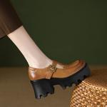 Elegant Handcrafted Leather Women’s Shoes: Exquisite Quality & Craftsmanship(Egupai8882354)