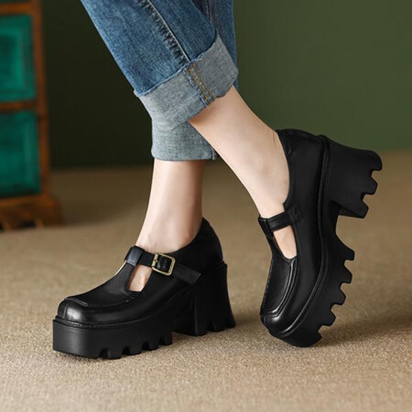 Elegant Handcrafted Leather Women’s Shoes: Exquisite Quality & Craftsmanship(Egupai8882354)