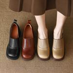 Elegant Handcrafted Premium Leather Women's Shoes(Egupai888441)
