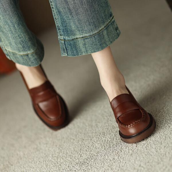 Exquisite Handmade Leather Women's Shoes: Luxurious Craftsmanship and Elegance(Egupai8882352)