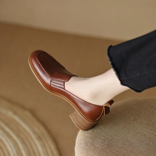 Handcrafted Leather Women’s Shoes: Elegance Redefined(Egupai8882373)