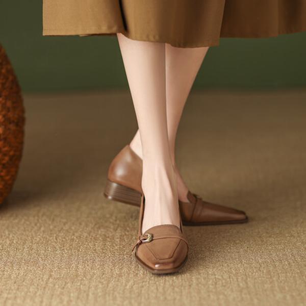 Handcrafted Luxury Leather Women’s Shoes: Elegance Redefined(Egupai8882360)