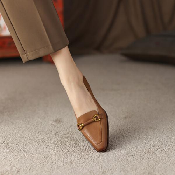 Handcrafted Luxury Leather Women's Shoes: Exquisite Quality & Elegance(Egupai8882311)