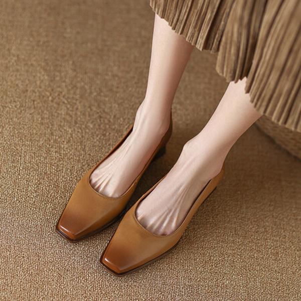 Exquisite Handcrafted Leather Women's Shoes: Embrace Elegance and Luxury(Egupai8882347)