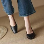 Exquisite Handcrafted Leather Women's Shoes: Embrace Elegance and Luxury(Egupai8882347)