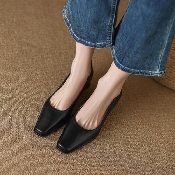 Exquisite Handcrafted Leather Women's Shoes: Embrace Elegance and Luxury(Egupai8882347)