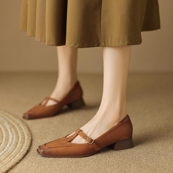 Handcrafted Luxury Leather Women's Shoes: Elegance Redefined(Egupai8882392)