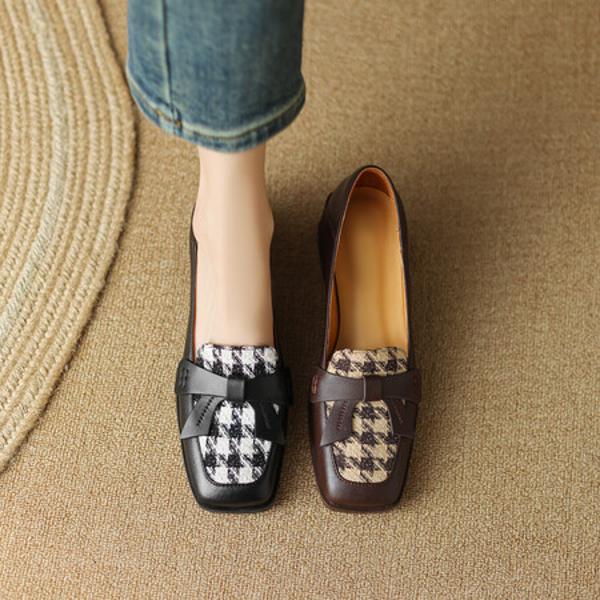 Handcrafted Genuine Leather Women's Shoes: Luxury, Quality, Elegance(Egupai8882389)