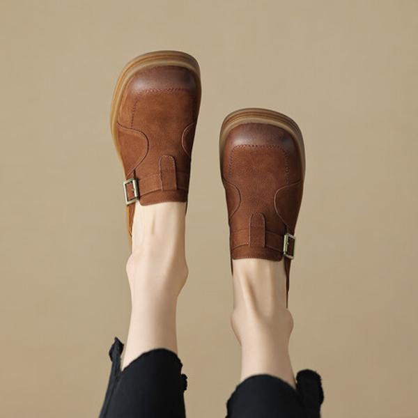 Handcrafted Genuine Leather Women's Shoes: Exquisite Quality & Timeless Elegance(Egupai8882376)