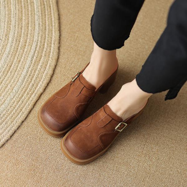 Handcrafted Genuine Leather Women's Shoes: Exquisite Quality & Timeless Elegance(Egupai8882376)