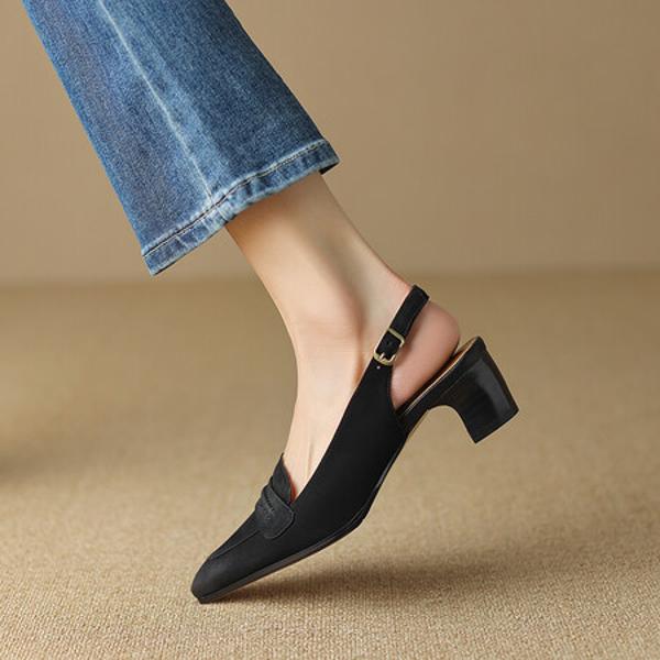 Exquisite Handmade Leather Women's Shoes: Elegance Meets Luxury Craftsmanship(Egupai8882381)