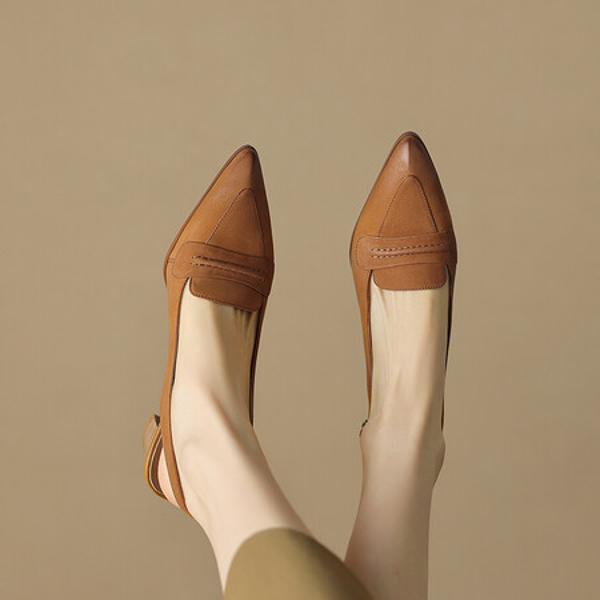 Exquisite Handmade Leather Women's Shoes: Elegance Meets Luxury Craftsmanship(Egupai8882381)