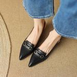 Handcrafted Luxury Leather Women's Shoes: Elegance in Every Stitch(Egupai8882385)