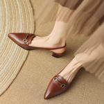 Handcrafted Luxury Leather Women's Shoes: Elegance in Every Stitch(Egupai8882385)