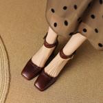 Handcrafted Genuine Leather Women's Shoes: Luxurious Elegance in Every Stitch(Egupai8882397)